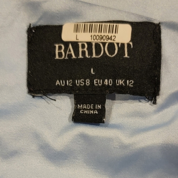 $149 BARDOT One Shoulder sequin dress size Large - Picture 4 of 4